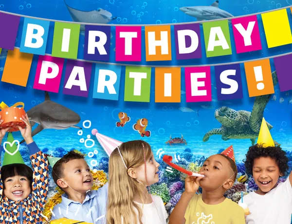 Sealife Birthdays Event Page Additional Image 1400X1000px
