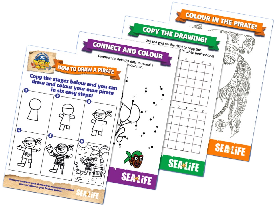 Pirate Activity Sheets