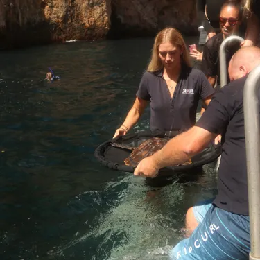 22. Jessica Van De Pas And Andrew Christie With Spock