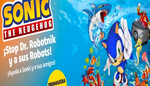 Evento Sonic en SEA LIFE Benalmádena en 2021