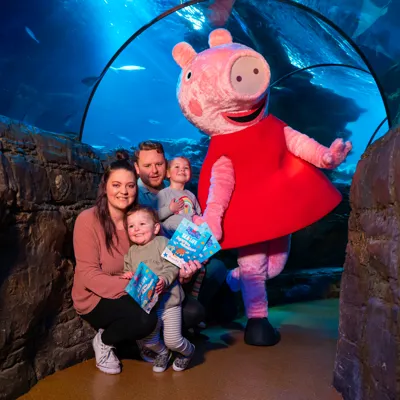 Peppa Pig at National SEA LIFE Birmingham