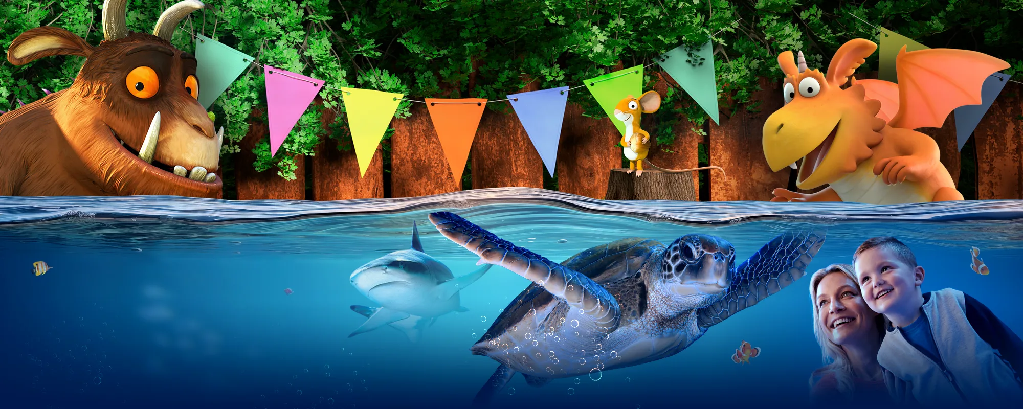 ME3343 Sealife Gruffalo Combokv Website Header2 2000X800