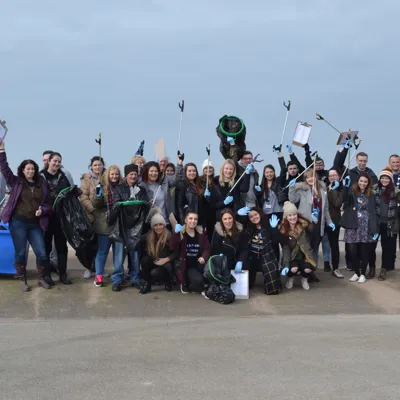Blackpool Beach Clean