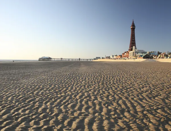 Beach Clean Blackpool Tower