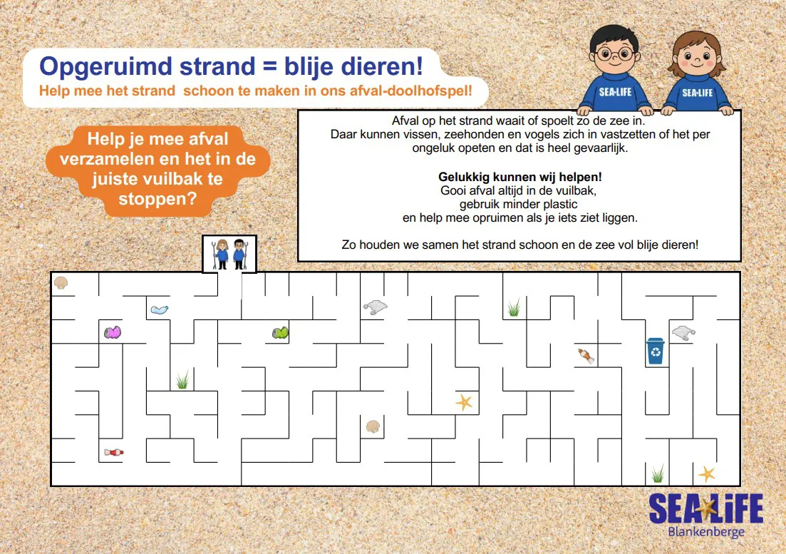 Help Mee Het Strand Opkuisen! (1)