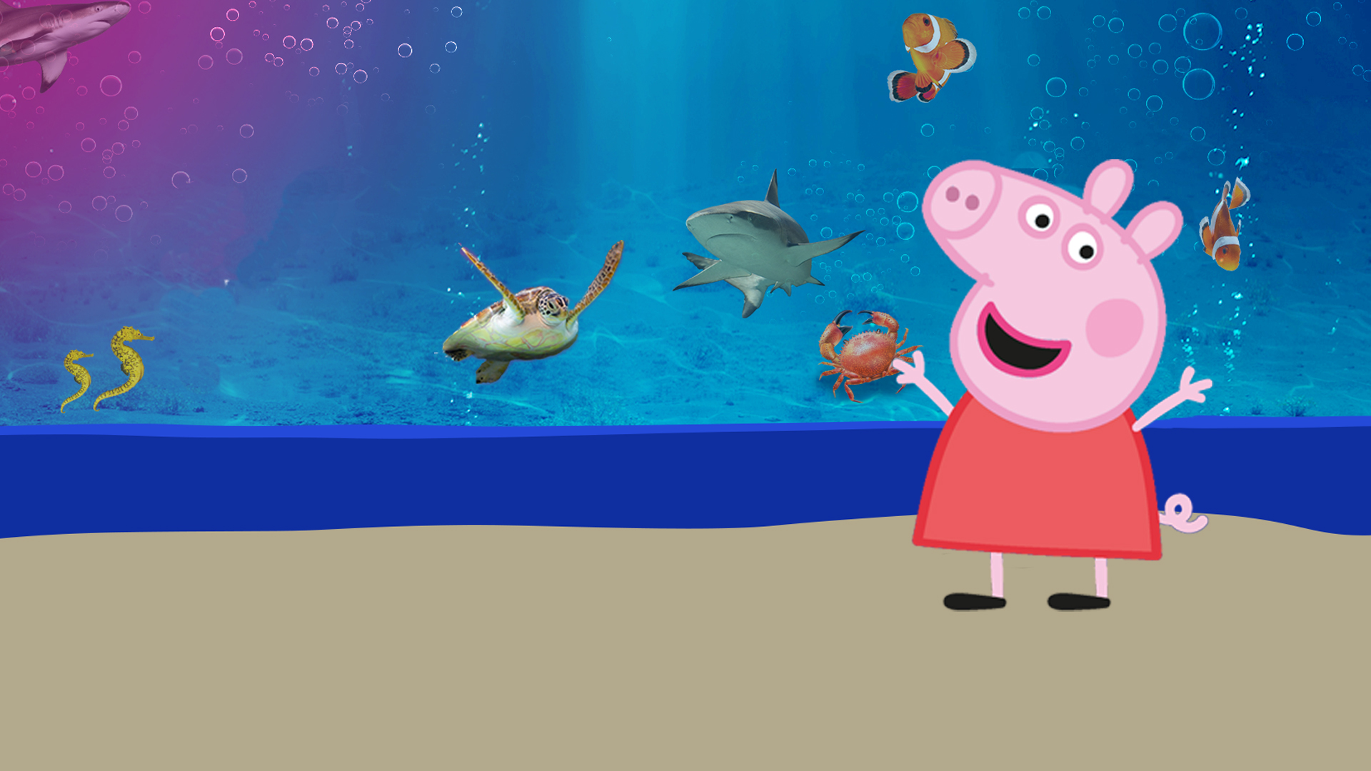 Join Peppa on her Aquarium Adventure SEA LIFE Bray