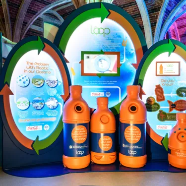 The Loop Recycling Zone at SEA LIFE Brighton