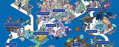 Aquarium Map | SEA LIFE Charlotte - Concord
