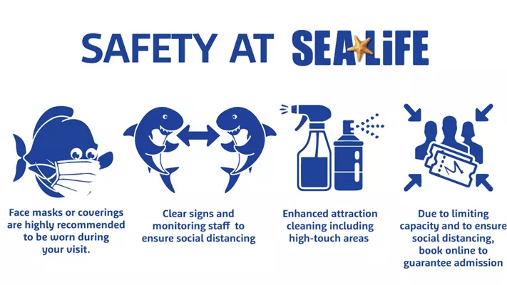 SEA LIFE Safety Webpage Masks Recommended 5 14 21