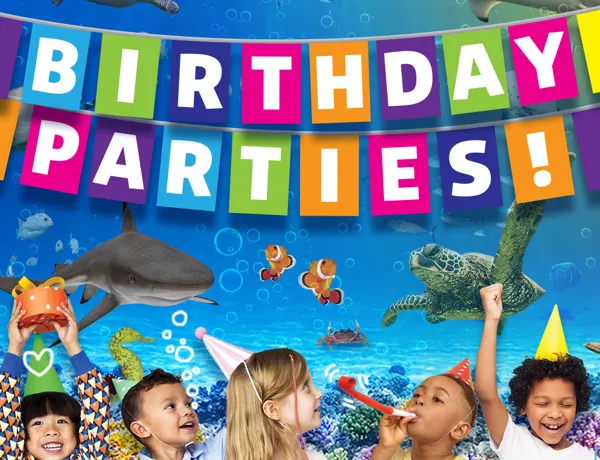 SEALIFE BIRTHDAYS Promo Event Page 1000X1000px