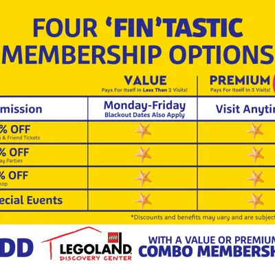SEA LIFE Membership Options