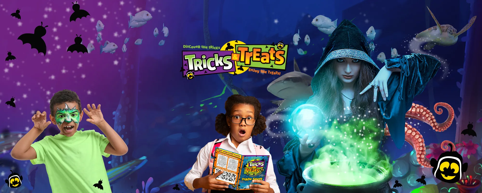 V3 SEALIFE Tricks & Treats Homepage Desktop Banner 2000X800 ARTWORK