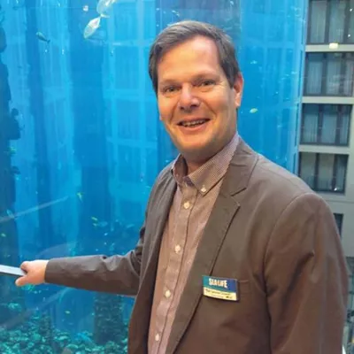 Maik arbeitet gerne als General Manager im SEA LIFE Berlin