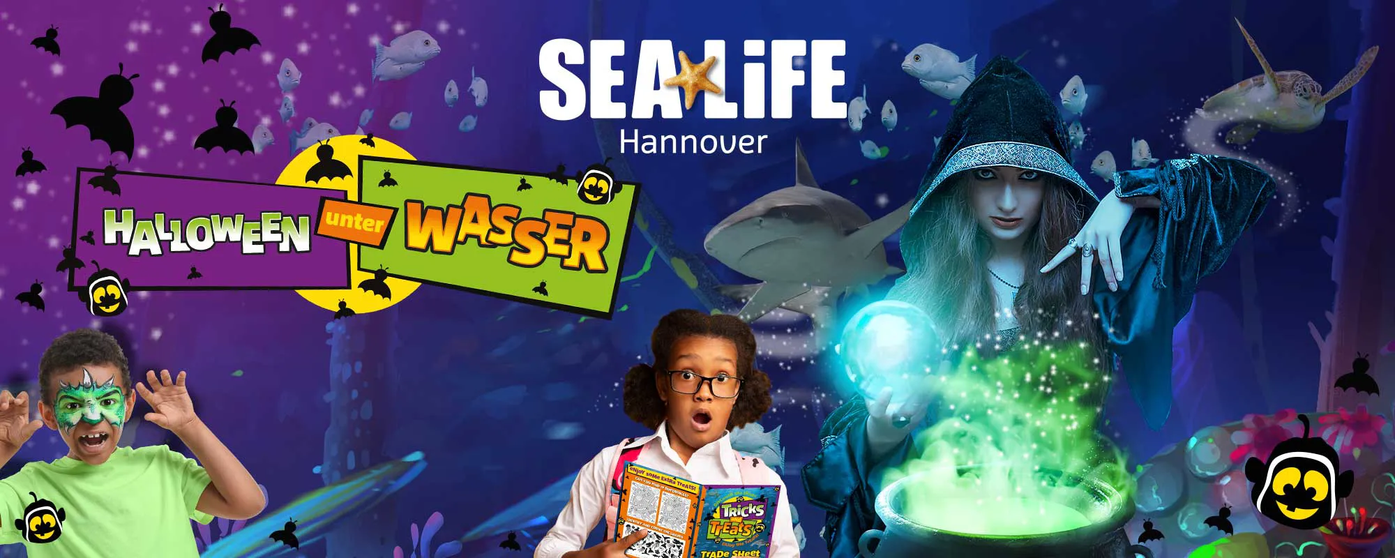 SEALIFE HALLOWEEN Homepage Desktop Banner 2000X800 HAN