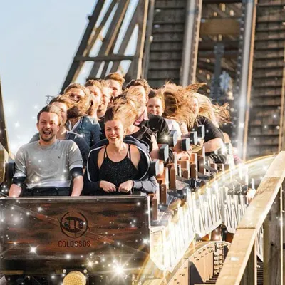Heideparkresort Fahrgeschaeft Colossos