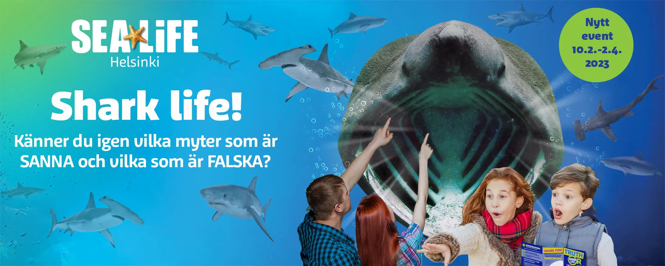 SHARKS Nettisivut Tapahtuma Banneri SWE 20012023