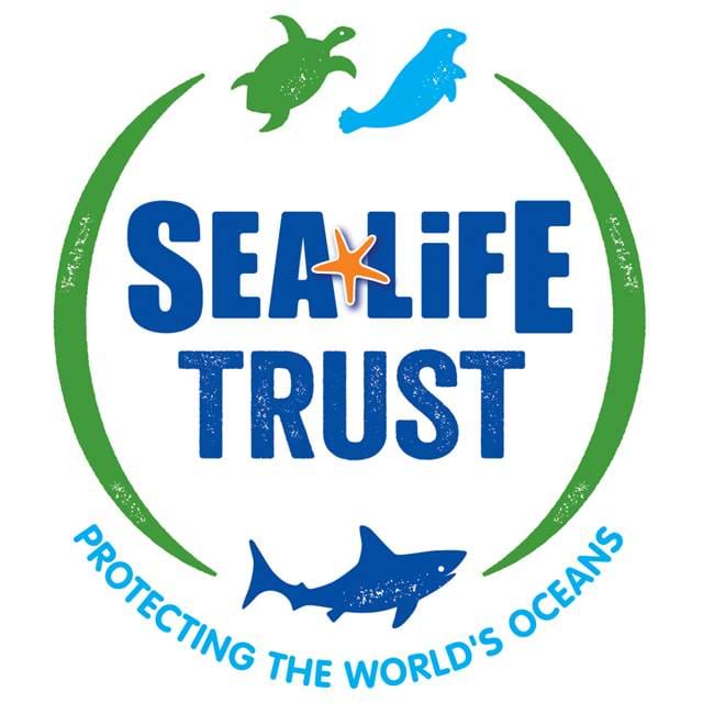 Sea Life Trust Logo White | SEA LIFE Aquarium