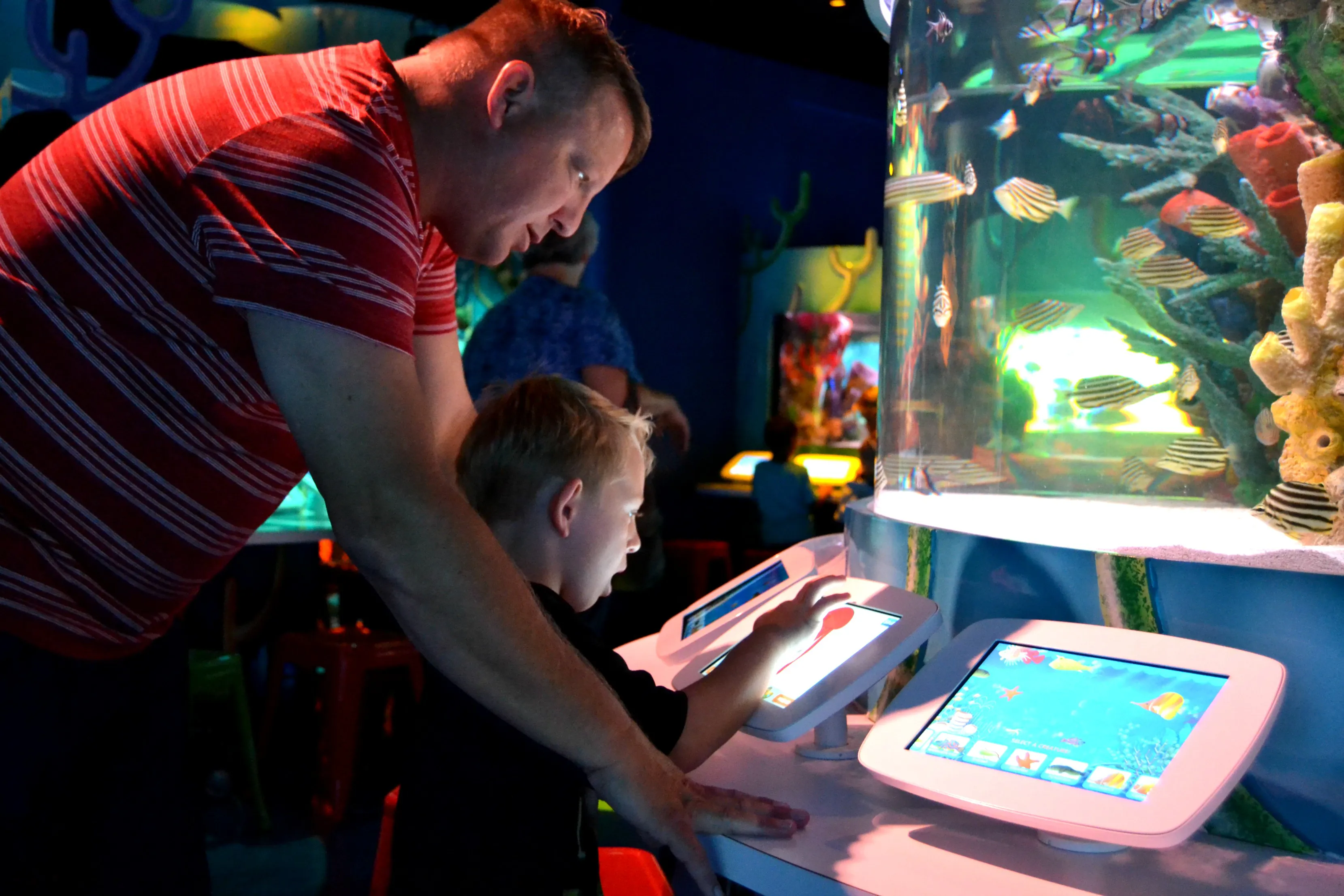 Father and Son | SEA LIFE Kansas City Aquarium