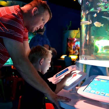 Father and Son | SEA LIFE Kansas City Aquarium