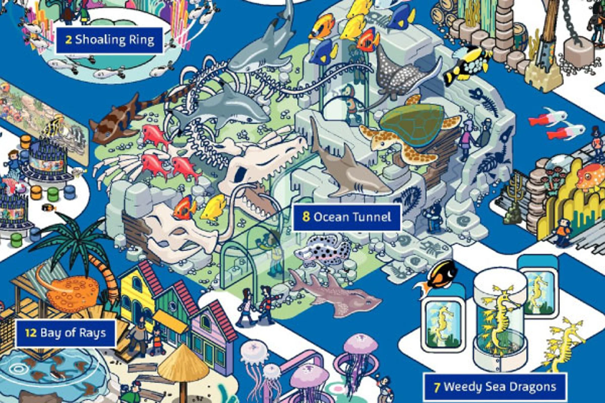 Map SEA LIFE Kansas City Aquarium