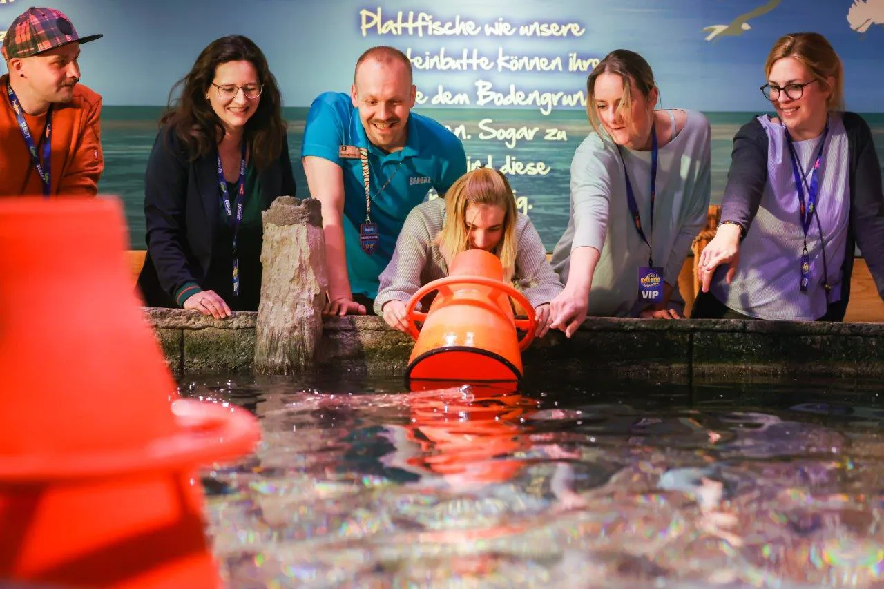 Even group visits and guided tours in SEA LIFE are possible