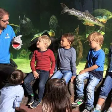 Unsere Guides sorgen für eine tolle Führung für Kitas und Schulklassen