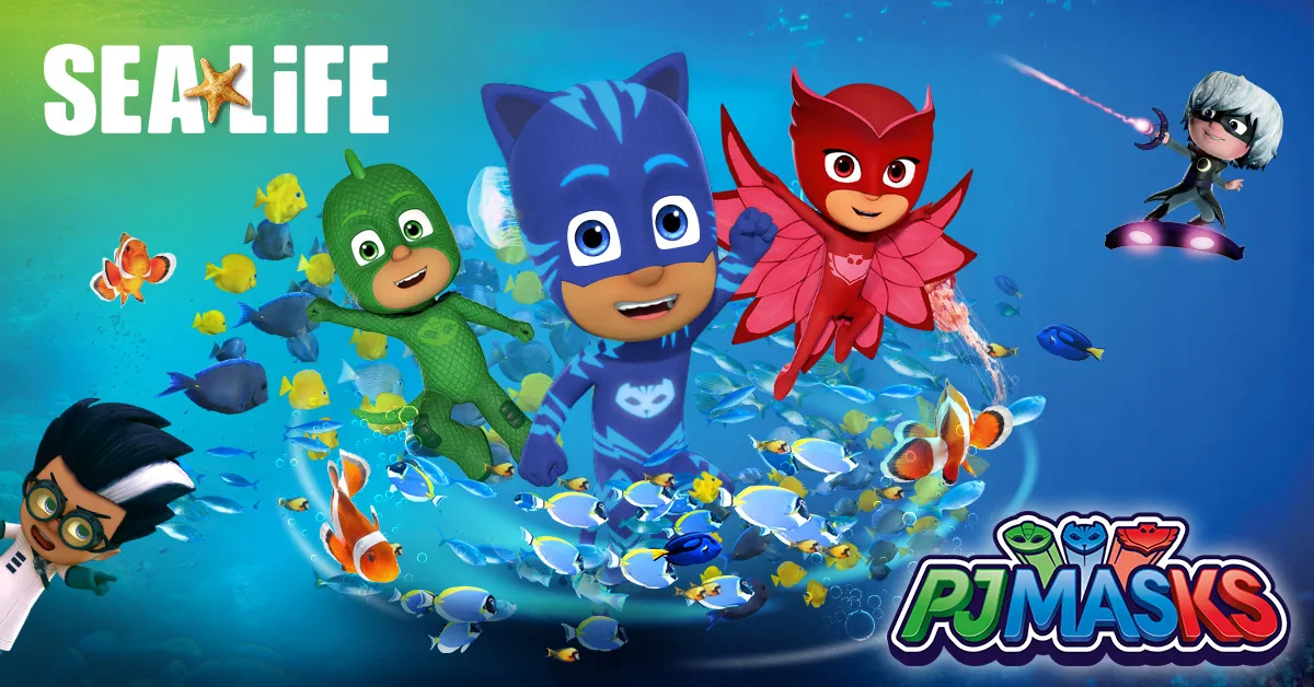 PJ Masks im SEA LIFE Konstanz