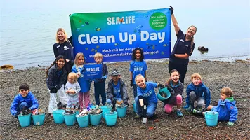 SEA LIFE Konstanz Junge Umweltschützer Clean Up (1)