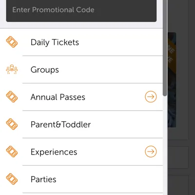 Accesso Mobile Menu