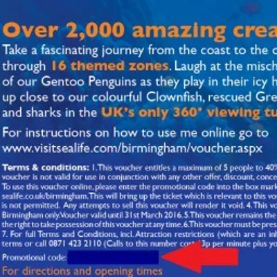 Locate Voucher Code
