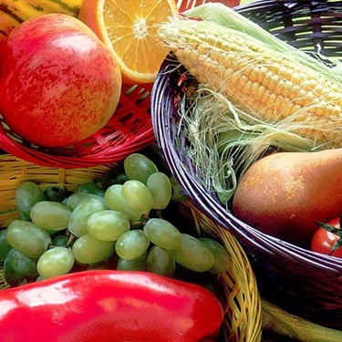Fruit And Vegetables Basket