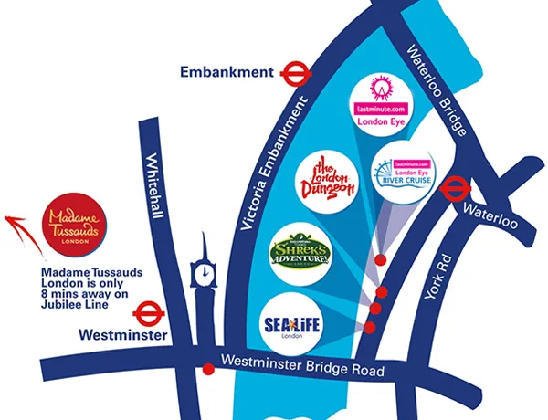 Southbank Map
