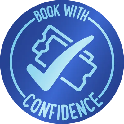Book with confidence