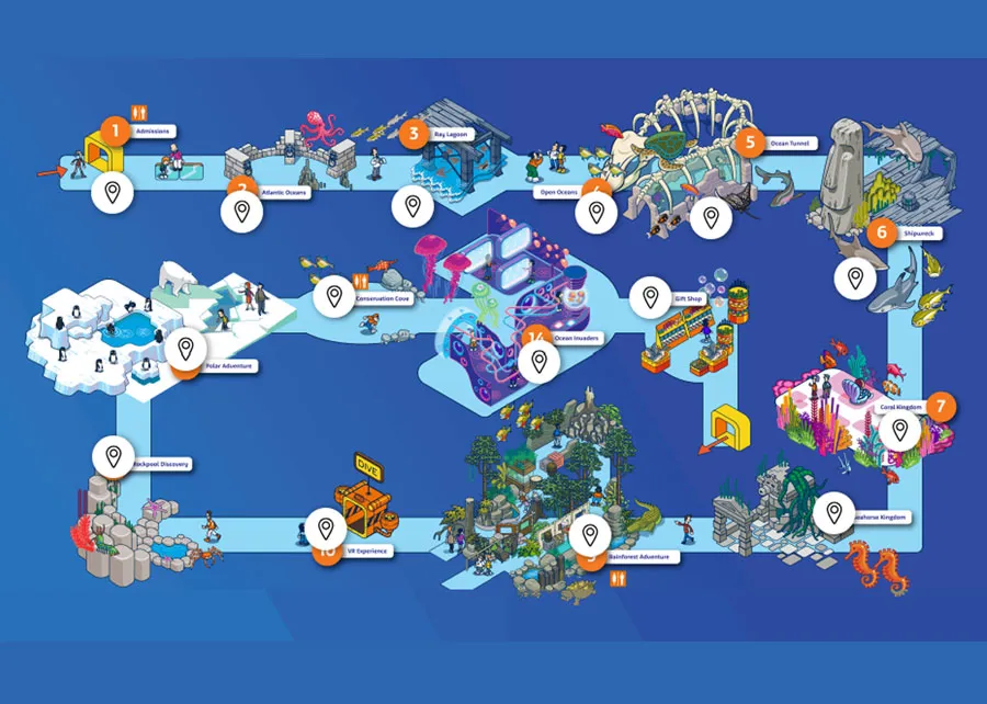 Schools Column Map 900X642