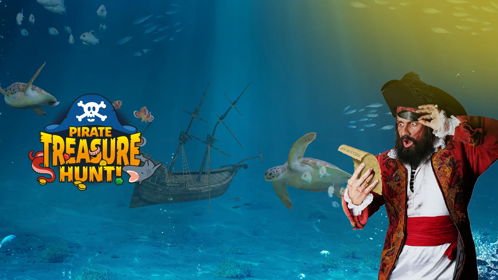 Pirate Treasure Hunt SEA LIFE Manchester