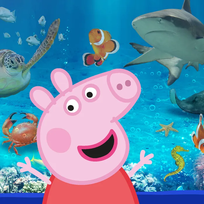 Peppa Pig Goes To The Aquarium!