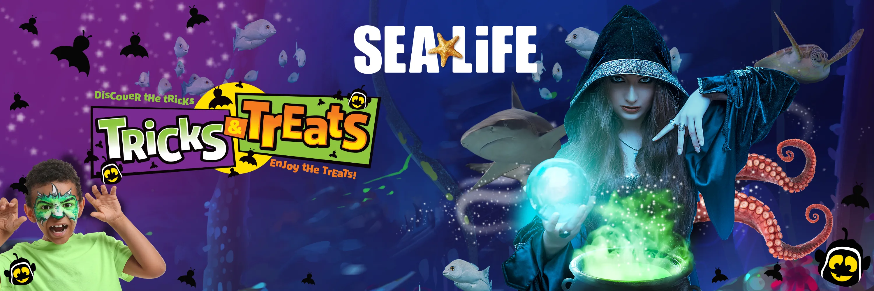 SEA LIFE Tricks & Treats