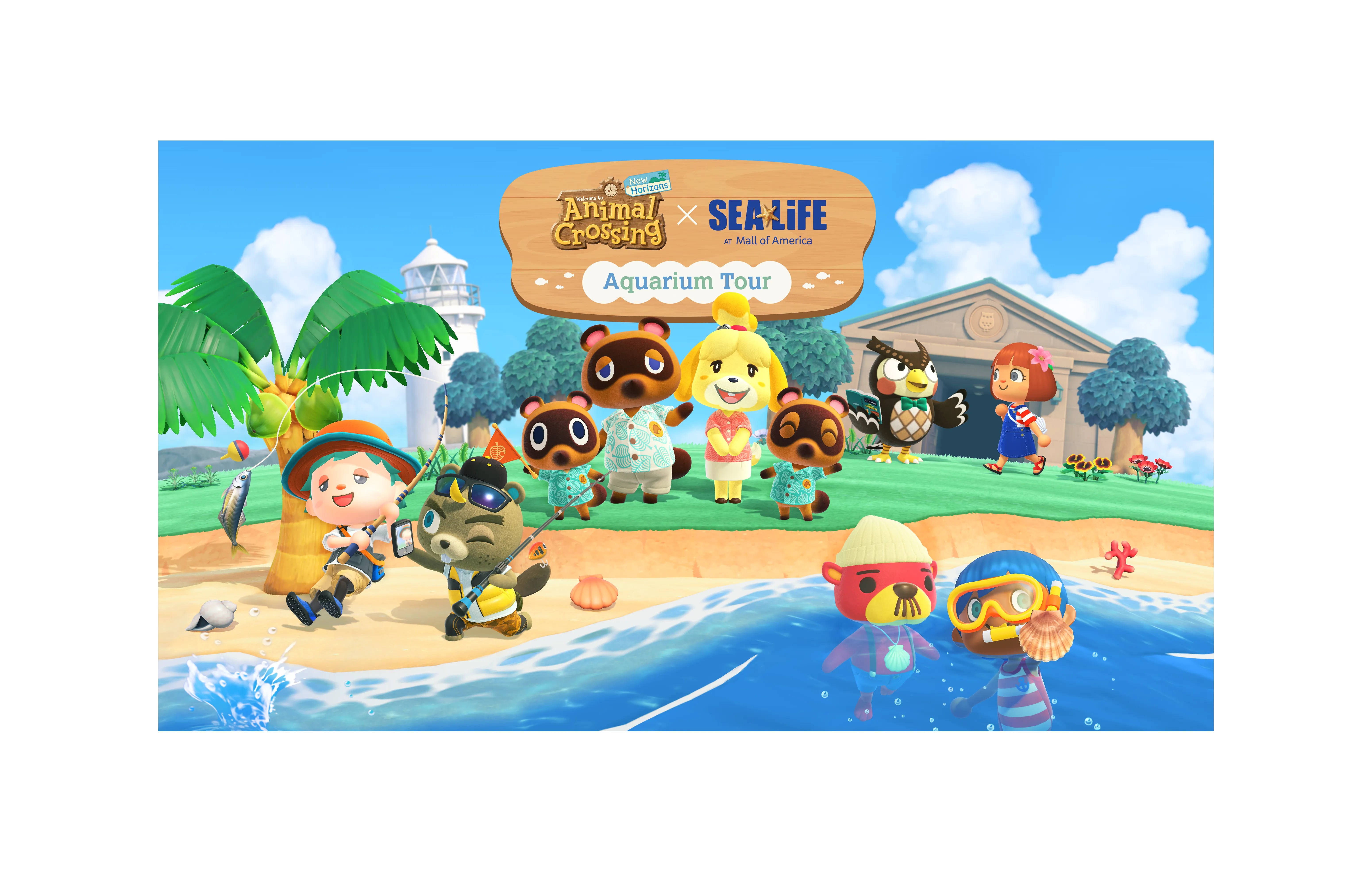 Acxaquarium Mainillustration Mallofamerica