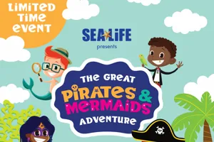 Dive into The Great Pirates & Mermaids Adventure for a swashbuckling good time