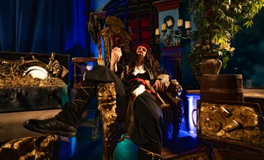 Pirates Of The Haunted Seas Captain With Gold