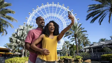 Wheel at ICON park selfie | SEA LIFE Orlando Aquarium