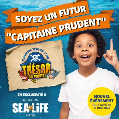 SEALIFE PIRATES Sustain Posts CAREFUL CAPTAIN FR