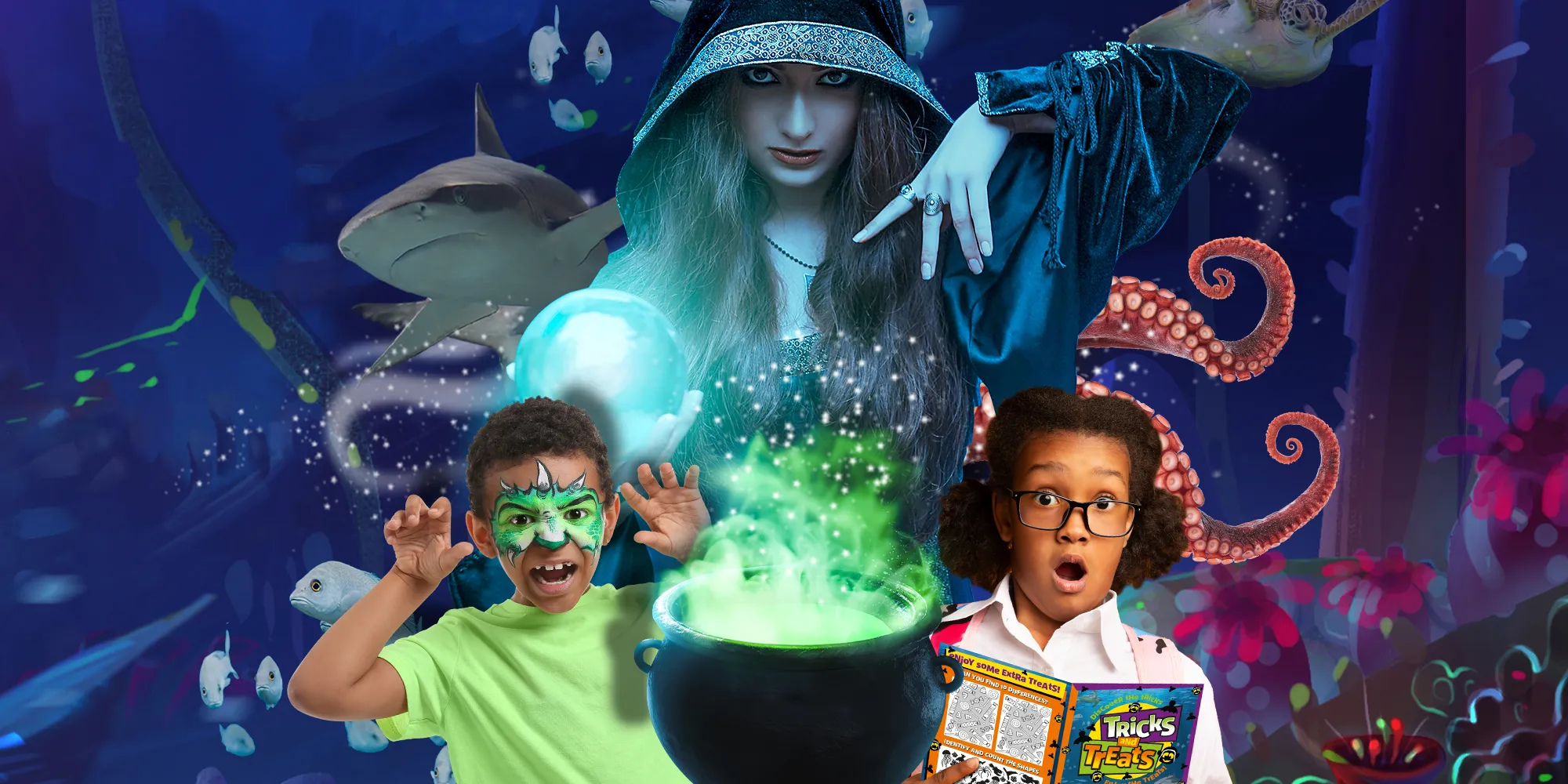 SEA LIFE Trick Treats Plan Your Day 1000X1000