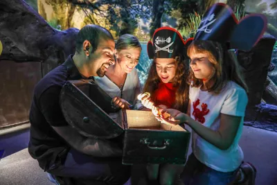 Pressefoto Piratenschatzsuche SEA LIFE Speyer