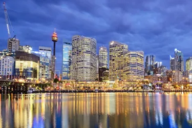 Darling Harbour Rainy Day