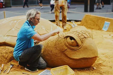 The Giant Sand Turtle Is Inspired By Myrtle SEA LIFE Sydney Aquariums Giant Sea Turtle