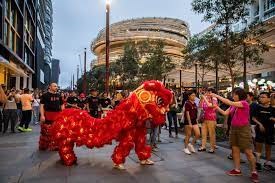 Lunar New Year celebrations in the city