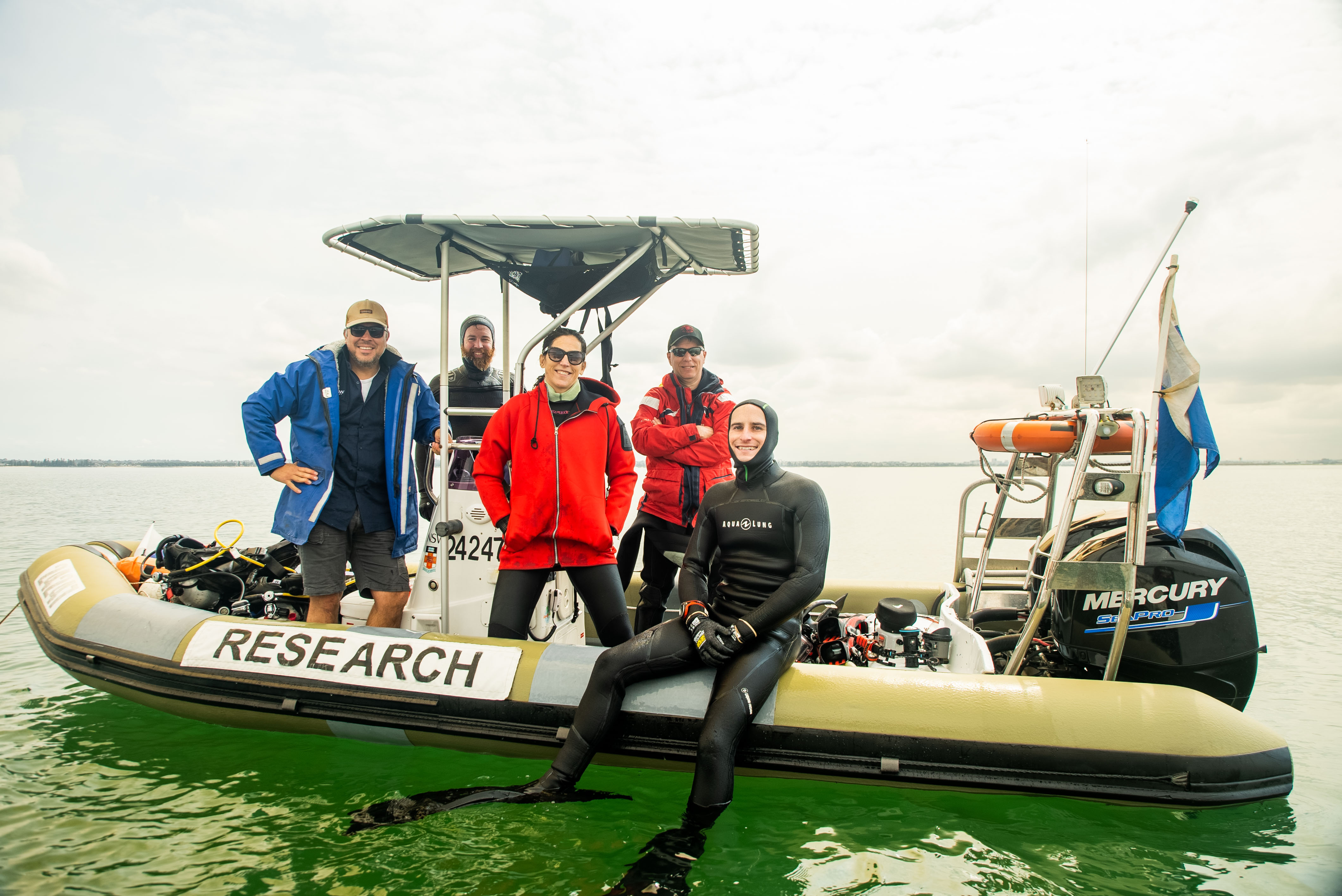 Multiple Stakeholders On Research Vessel