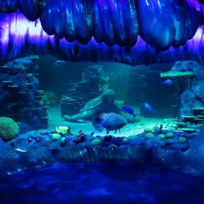 SEA LIFE Sydney aquarium filled with fish and sea creatures of all around the world