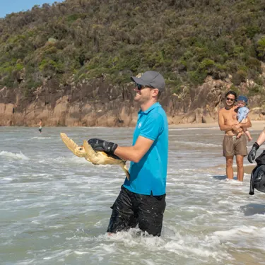 Loggerhead Release SEALIFE TURTLE 28